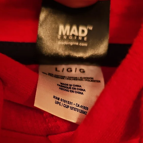 Marvel Red and Blue Captain America Sweater - Picture 3 of 4